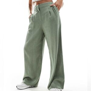 Lovers + friends green pants